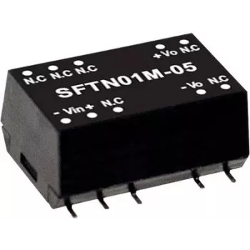 Power adapter MEAN WELL SFTN01M-05 1 W 5 V Input 10.8-13.2 V
