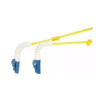 Synergy 21 LWL-2-Faser-Patchk. 1.5mtr.LC-LC 9/125um OS2 AD 2mm flexible Knickschutztülle - Single- bzw. Monomode-Faser - 1,5 m