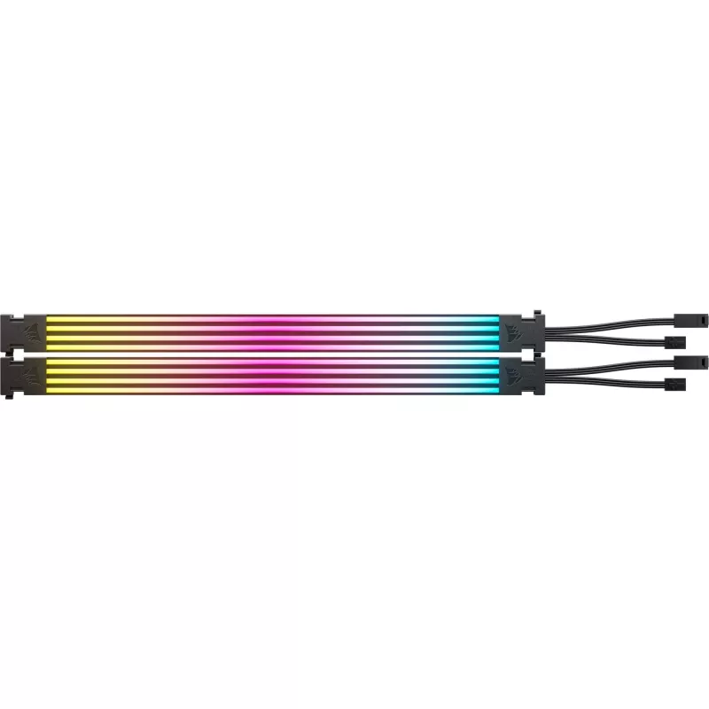 iCUE ARGB PSU Cable Strips, LED-Streifen 2x 240mm, for Power Supply - Cable