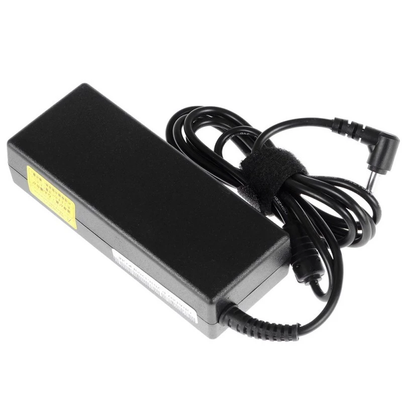 Laptop Power Adapter Green Cell AD02P 90W 19V 4.74A AC-to-DC Indoor Black