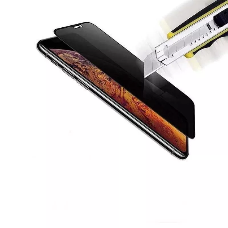 Tempered Glass Screen Protector Devia Real Series for iPhone XS Max 3D Full Screen Black