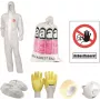 Warning sticker set cimco Asbest Tages-Set easy XXL 15 pcs Model 145082