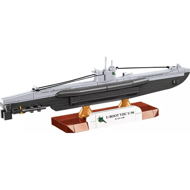 Scale model submarine Cobi Type VIIC 1:300 scale, kit 4857