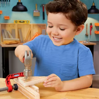 Creative Construction Hammer and Nail Set
