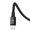 Baseus Rapid 3-in-1 USB cable 1.5 m USB A USB C/Micro USB A/Lightning Black