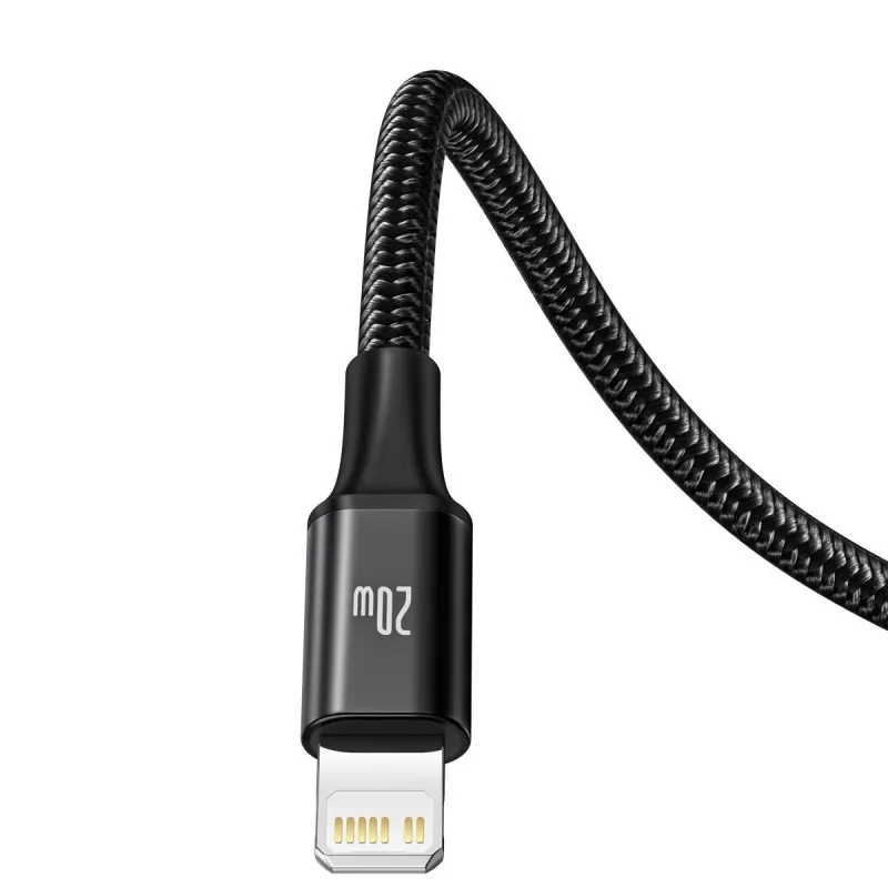 Baseus Rapid 3-in-1 USB cable 1.5 m USB A USB C/Micro USB A/Lightning Black