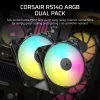 Fan Corsair RS140 ARGB 14 cm Black 330-1700 RPM