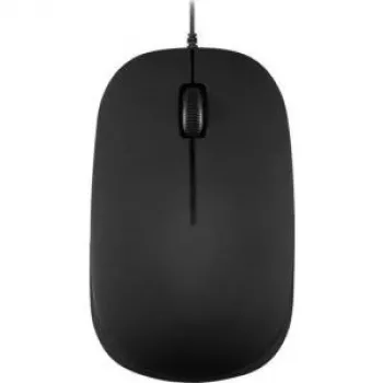 Perixx PERIMICE-201 - Mouse - optisch - 3 Taste(n) - Wired - PS/2 - Matt Black (PERIMICE-201 P B)