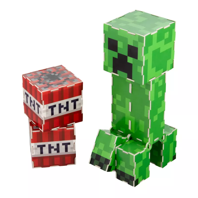 Construction kit Paladone Minecraft Creeper – buildable Creeper figure set