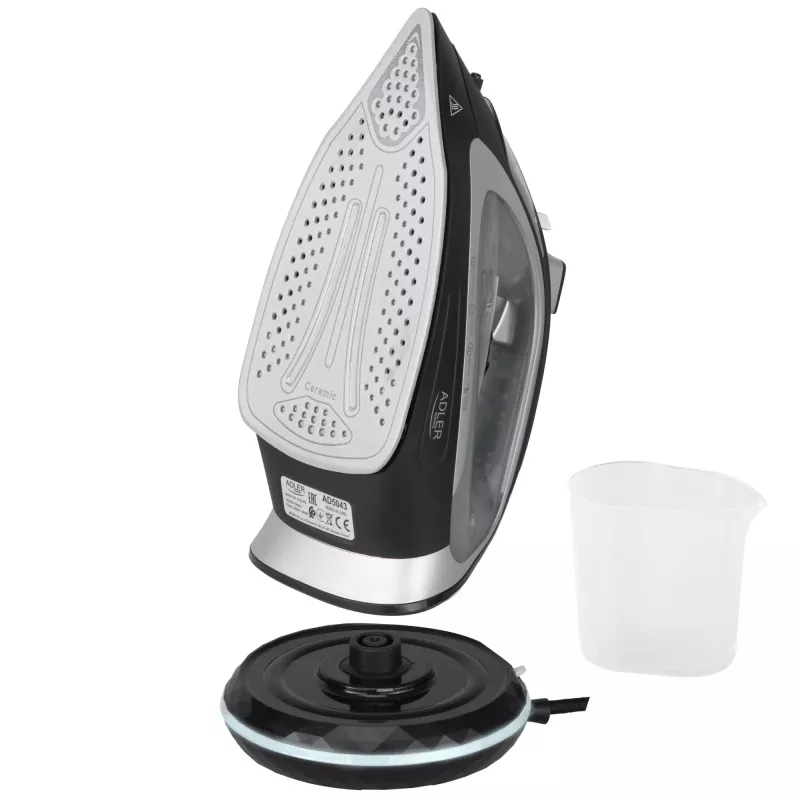 Cordless steam iron Adler