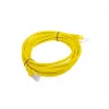 Network patch cable LANBERG PCU5-20CC-0300-Y Cat5e U/UTP RJ-45 3 m Yellow