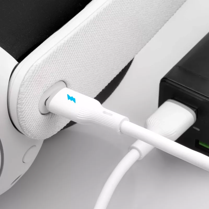Akyga AK-USB-60 USB-A (M) to USB-C (M) Cable, USB 2.0, 1.8 m, Silicone