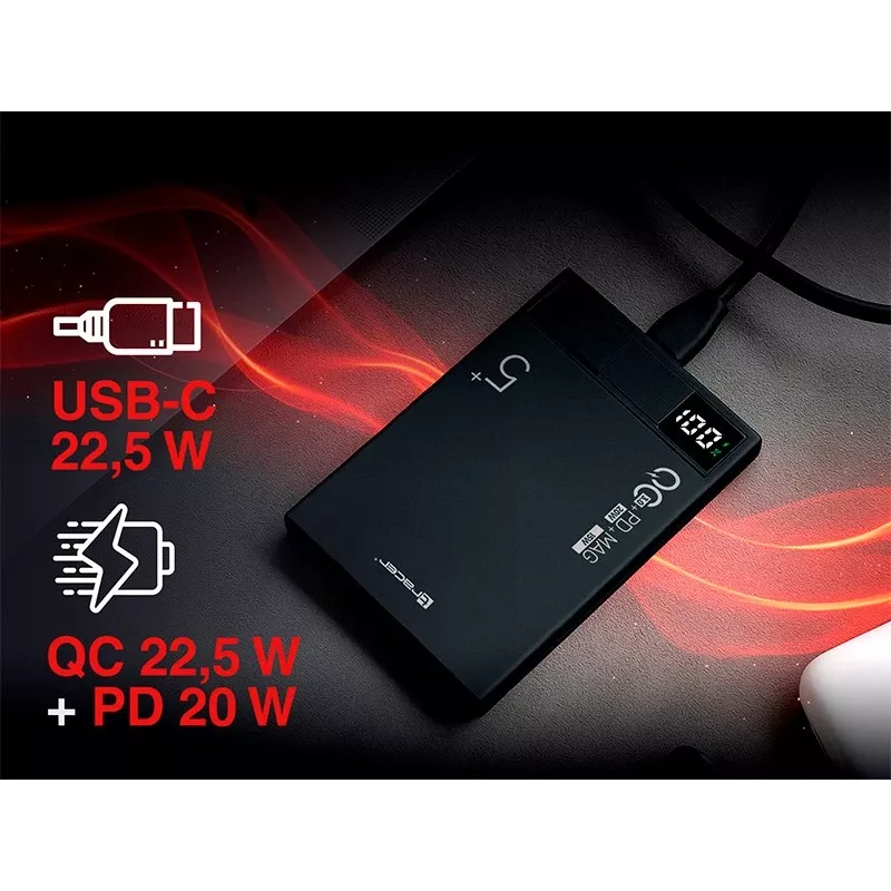 Tracer AirMag1 Lithium Polymer (LiPo) 5000 mAh Wireless charging Black