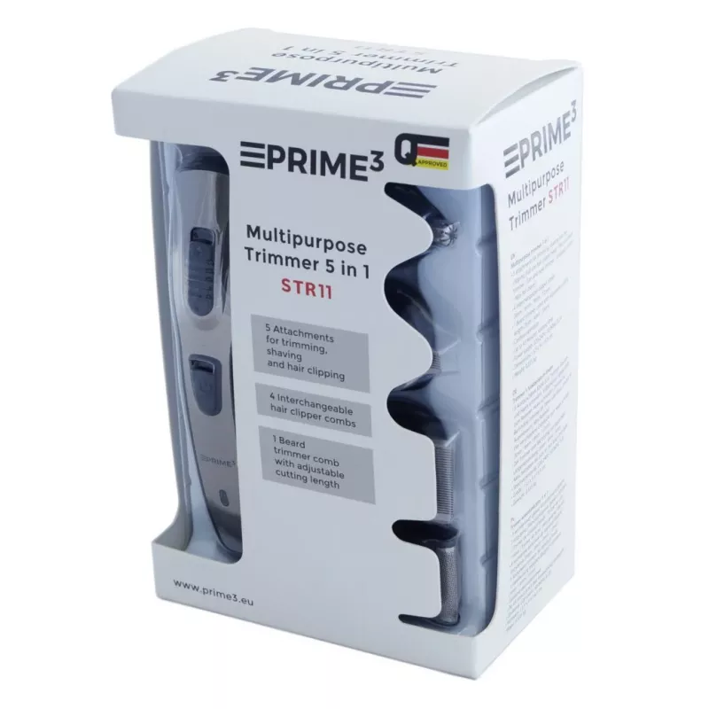 Hair Trimmer PRIME3 STR11 Black Grey