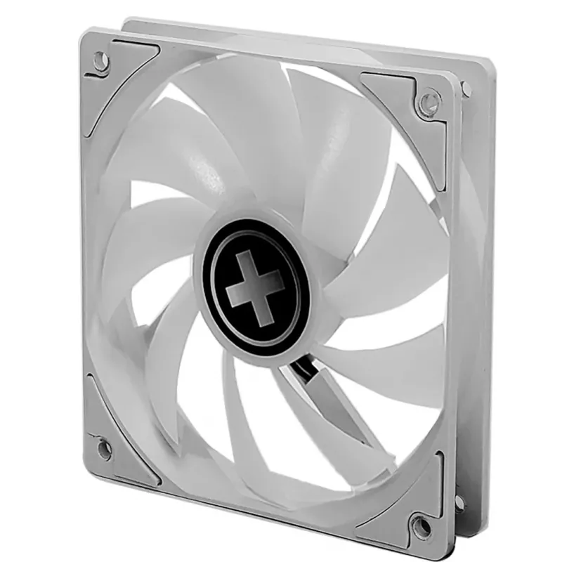 120 mm case fan XILENCE Performance A+ XF064 with fluid dynamic bearing, 500–1500 RPM, white