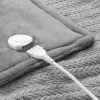 Medisana HB 680 electric heated blanket, 120 W, grey plush
