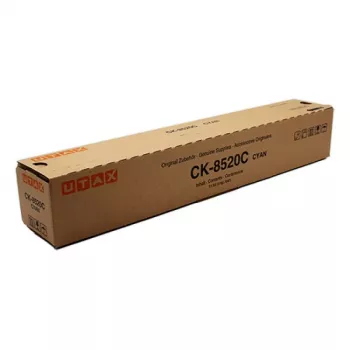 Toner cartridge Utax CK-8520C Cyan for Utax CK-8520 series (manufacturer MPN 1T02P3CUT0)