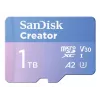 SanDisk Creator MicroSD Memory Card 1TB High Transfer Speeds up to 190 MB/s