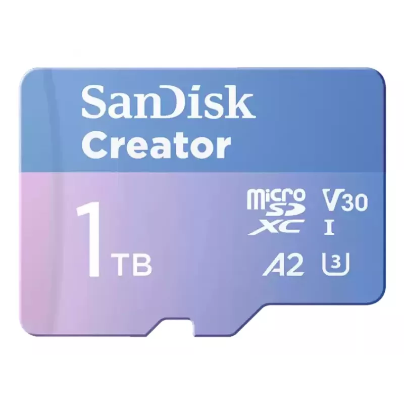 SanDisk Creator MicroSD Memory Card 1TB High Transfer Speeds up to 190 MB/s