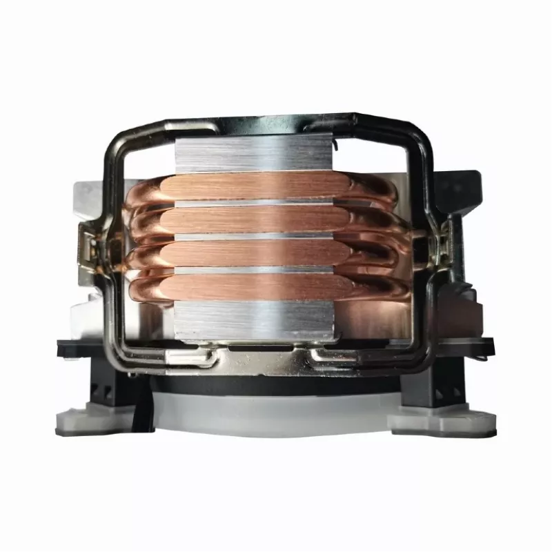 Air cooler Gembird CPU-HURACAN-ARGB-X130 12 cm Black White