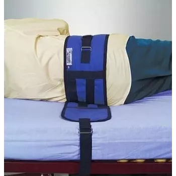 Safety belt TIMAGO SCP 4500 — textile, adjustable length 200 cm, trunk circumference 84–105 cm, quick-release buckle