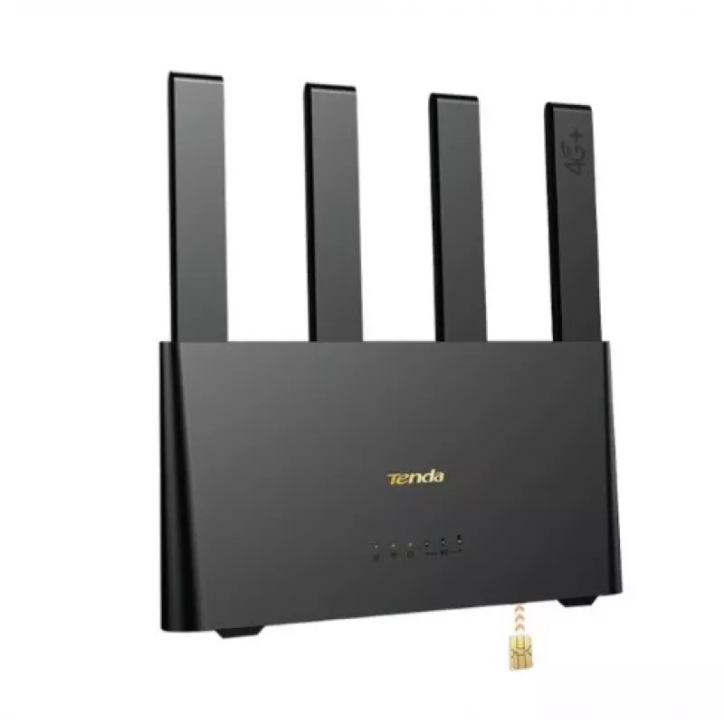 Router TENDA 4G08 4G LTE Wi‑Fi dual‑band 2.4/5 GHz, 4 integrated antennas, 2 LAN ports, up to 867/300 Mbps