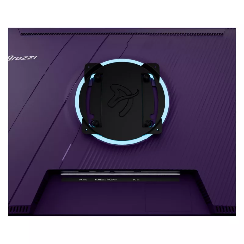 Monitor Arozzi Nova 24 inch (60.5 cm) Full HD 1920×1080 LED 1 ms 16:9 178° VESA Purple with speakers
