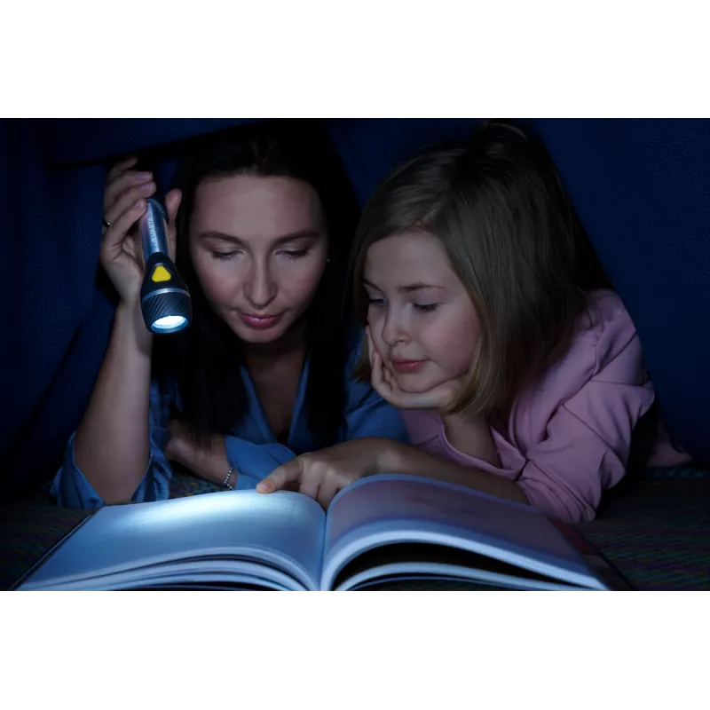 Hand flashlight Varta Day Light Multi LED F20 Black Silver Yellow