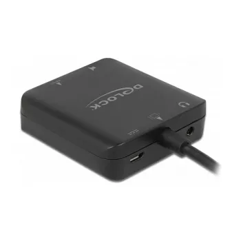 HDMI Audio Extractor DeLOCK 4K 60 Hz compact