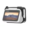 Protective Case Sunnylife for Insta360 GO 3 Black with stickers — hard travel case for action camera and accessories