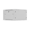 Lanberg WF01-6606-23S Wall-Mount Rack Cabinet 19 inch 6U 600x600 mm Grey Perforated Door (Flat Pack)