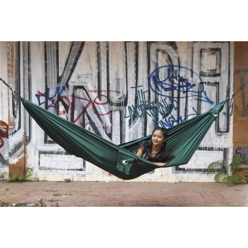 Ticket To The Moon TMC05 hammock Hanging hammock 1 person(s) Nylon Green