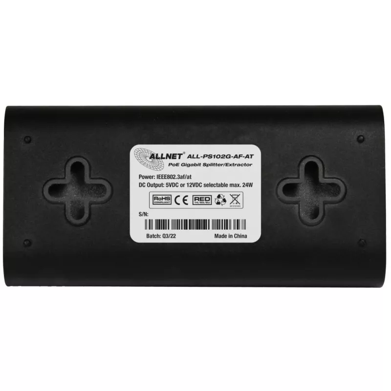 PoE splitter ALLNET ALL-PS102G-AF-AT Gigabit 24W