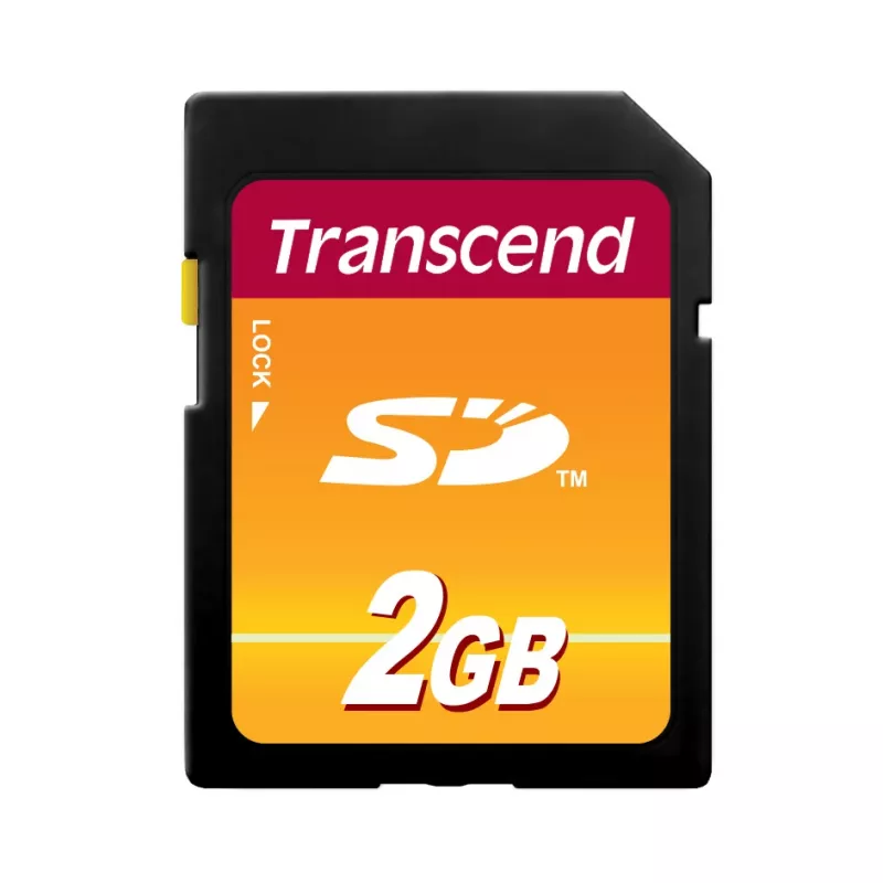 Flash Memory Transcend 2GB SD MLC TS2GSDC