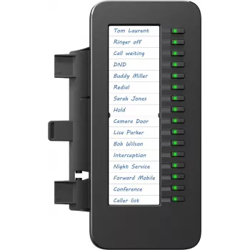 Unify Key Module KM410 for CP410/CP710 VoIP Phone — Expansion Key Module