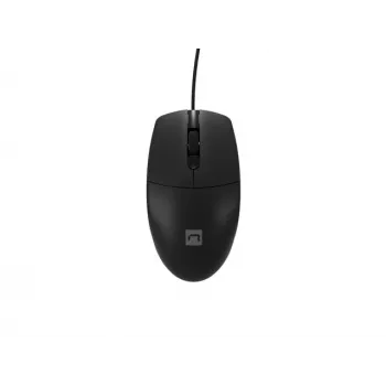 Wired Office Mouse NATEC Ruff Plus USB Type-A, right-hand, 1200 DPI, 3 buttons, black