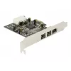 FireWire A/B Interface Card DeLOCK PCI Express 89153