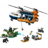 LEGO City 60437 Jungle explorer helicopter in base camp