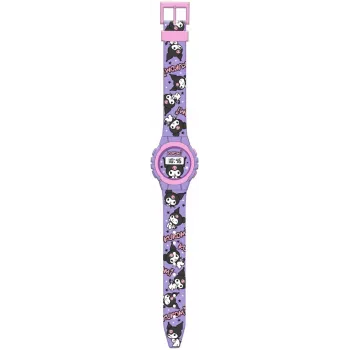 Kids Euroswan wristwatch Kuromi model KU00002 for children, analog display, quartz movement