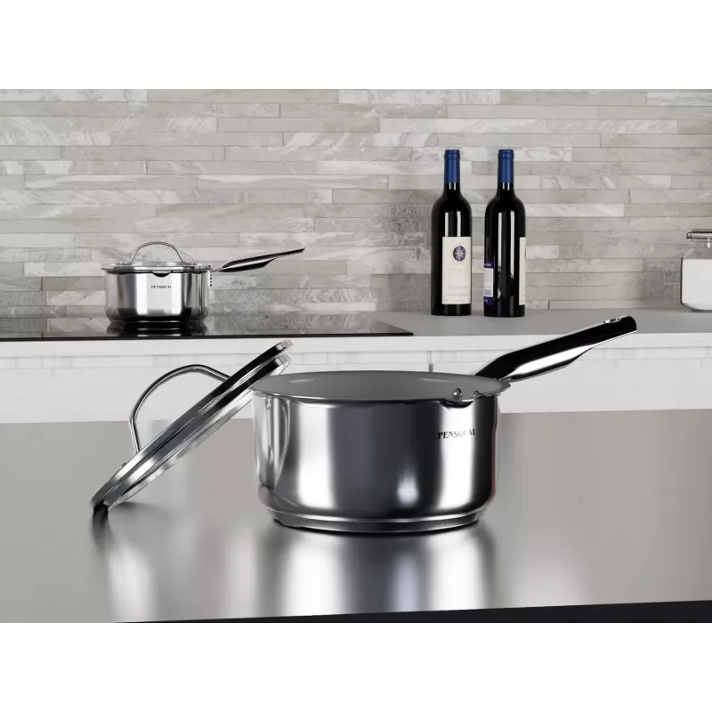 Saucepan Pensofal PEN1612 16 cm with Glass Lid - Pensofal PEN1612