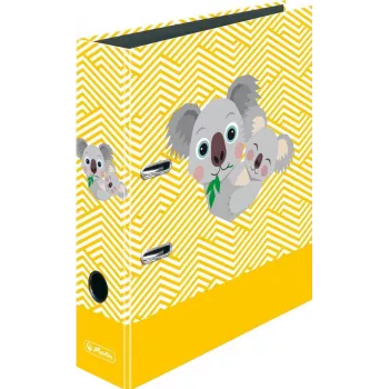 Ring Binder Herlitz maX.file A4 Yellow FSC Certified