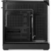 Tower case APNX V2 with three tempered glass panels, black