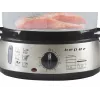Steam Cooker Beper BC.250 3 Baskets Countertop 800 W Stainless Steel