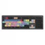 Logickeyboard Adobe Premiere Pro CC Astra 2 Keyboard Universal USB QWERTZ German Grey