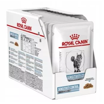 Wet cat food Royal Canin Sensitivity Control Chicken with Rice, adult, 12 x 85 g, 79.4% moisture