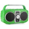 Radio clock PRIME3 Prime3 APR71GR Neon — alarm clock with FM radio and LED display