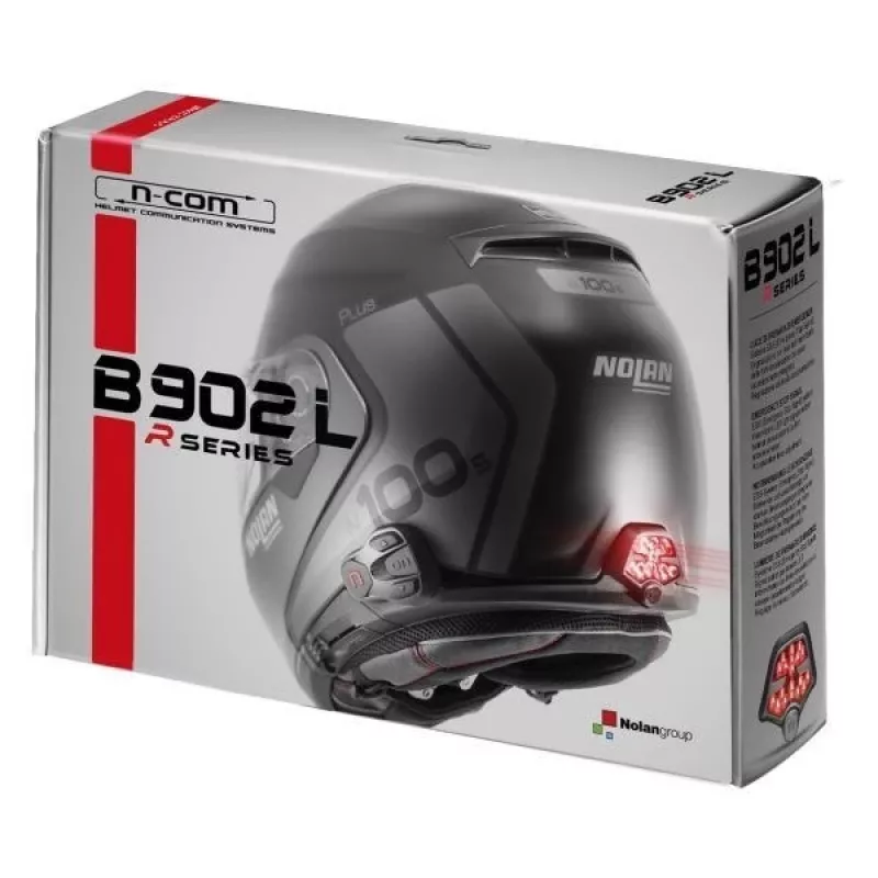 Nolan N-Com B902L R motorcycle intercom, 1 pc, black