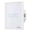 Wall-mounted smart light switch Sonoff T2 EU TX 3-channel Wi‑Fi + RF 433 control