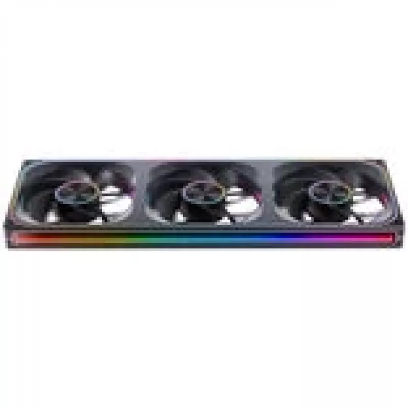 Case Fans Jonsbo ZA-420BR PWM Reverse ARGB — 3×140 mm, black