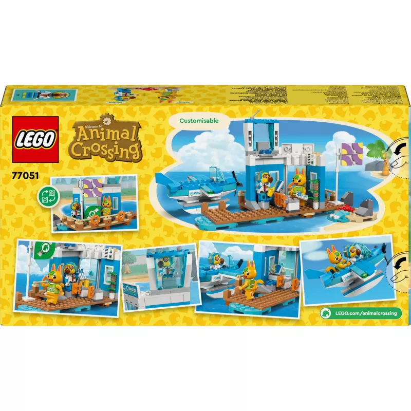Construction toy LEGO 77051 Animal Crossing: Fly with Dodo Airlines set, LEGO brand, model 77051